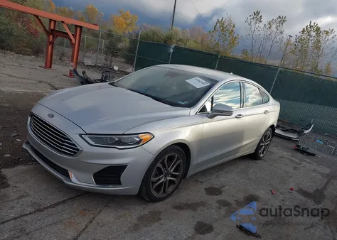 2019 Ford Fusion Sel из США, поврежденный, VIN 3FA6P0CD1KR237903